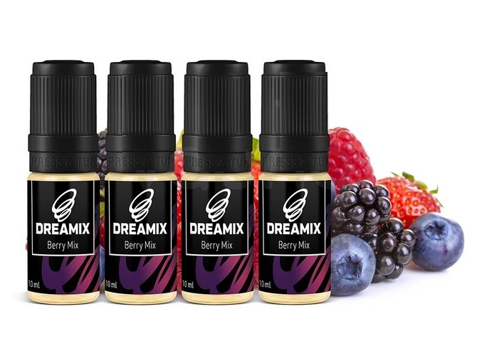 e liquid dreamix 4x10ml berry mix