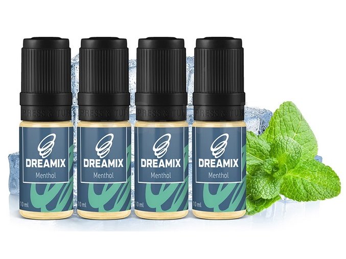 e liquid dreamix 4x10ml menthol mentol