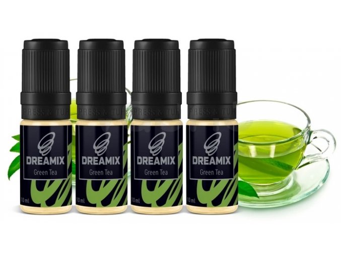 e liquid dreamix 4x10ml green tea zeleny caj