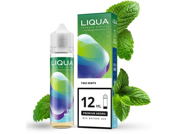 prichut liqua mix go two mints 12ml shake and vape