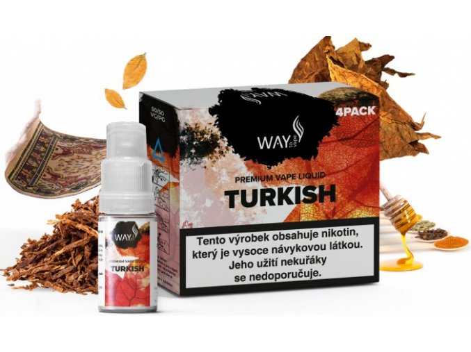 e liquid way to vape 4pack turkish 4x10ml