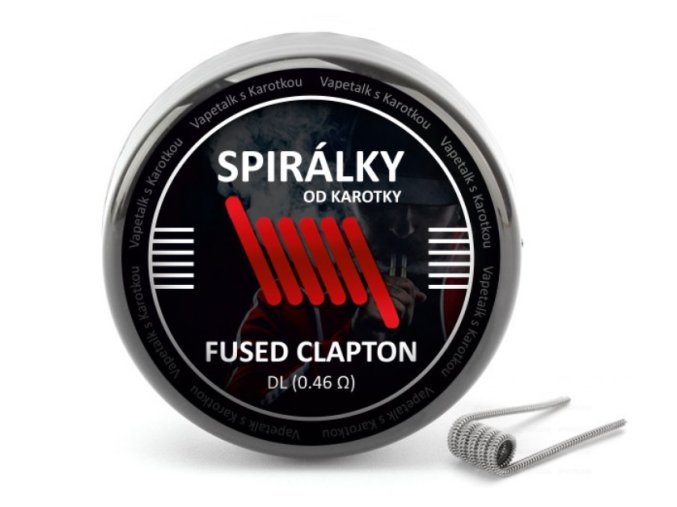 predmotane spiralky od karotky dl fused clapton 0,46ohm 10ks