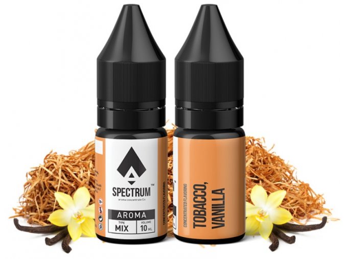 prichut provape spectrum tobacco vanilla tabak s vanilkou 10ml