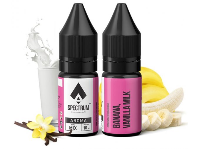 prichut provape spectrum banana vanilla milk 10ml