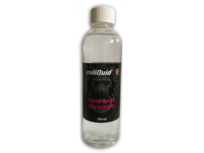 hard baze euliquid bez nikotinu pg20 vg80 250ml