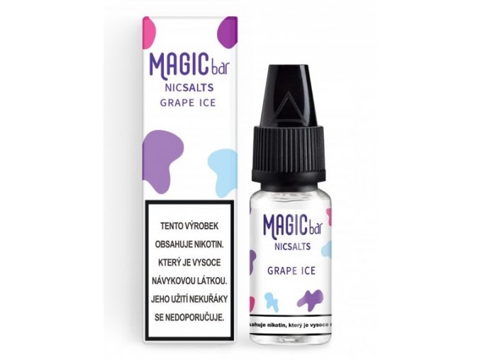 e liquid magic bar grape ice 20mg nikotinova sul 10ml