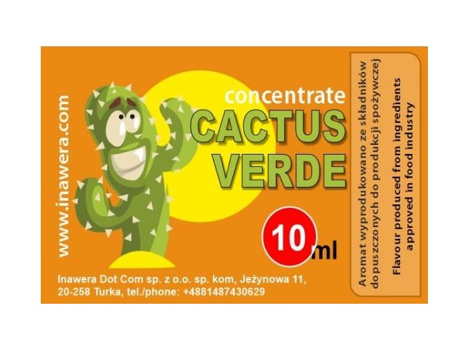 prichut inawera cactus verde 10ml