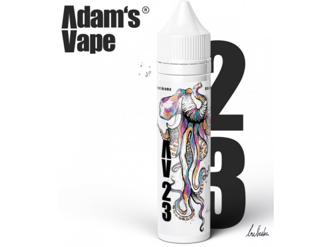 prichut adams vape shake and vape 12ml 23 pro elektronicke cigarety