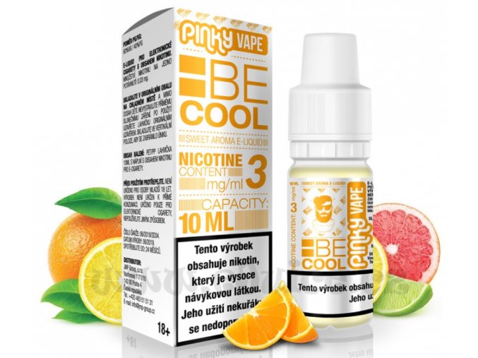 e liquid pinky vape be cool 10ml