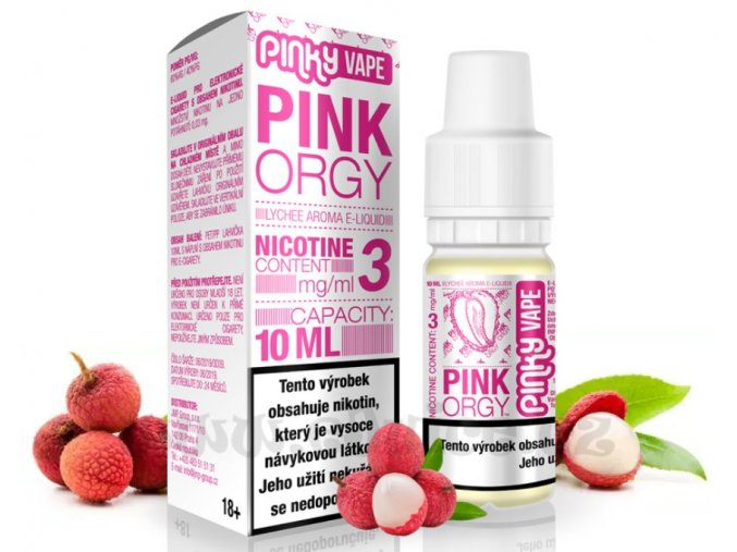 e liquid pinky vape pink orgy 10ml
