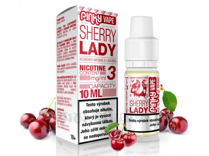 e liquid pinky vape sherry lady 10ml