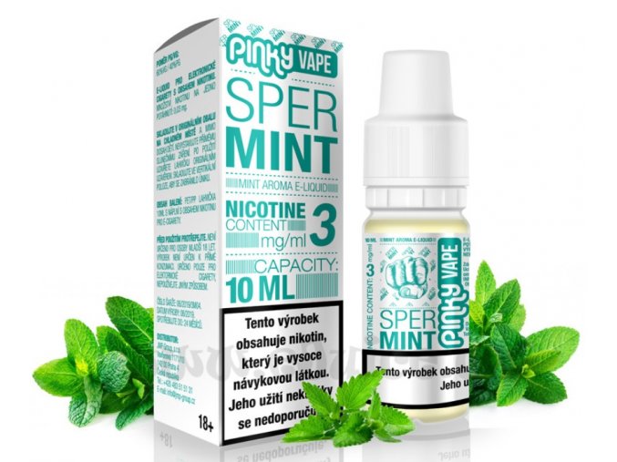 e liquid pinky vape spermint 10ml