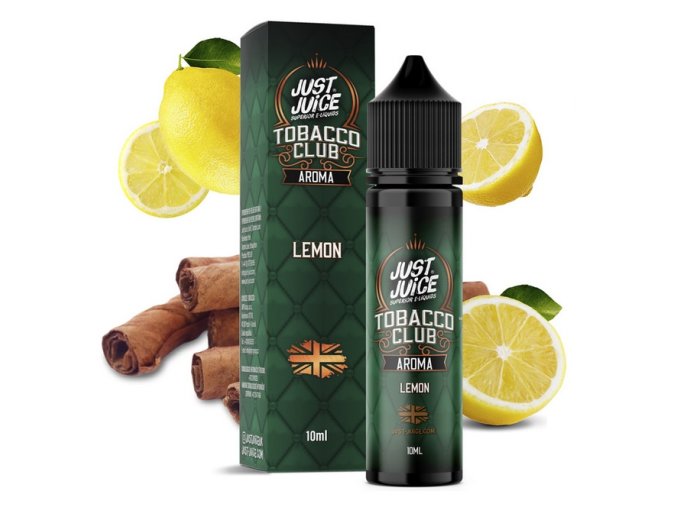 prichut just juice tobacco lemon 10ml shake and vape