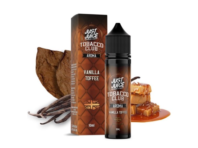prichut just juice vanilla toffee 10ml shake and vape