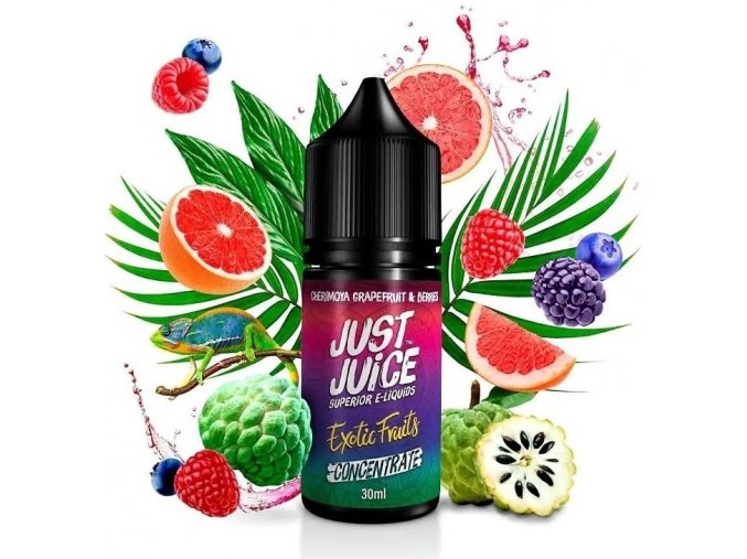 prichut just juice 30ml cherimoya grapefruit berries