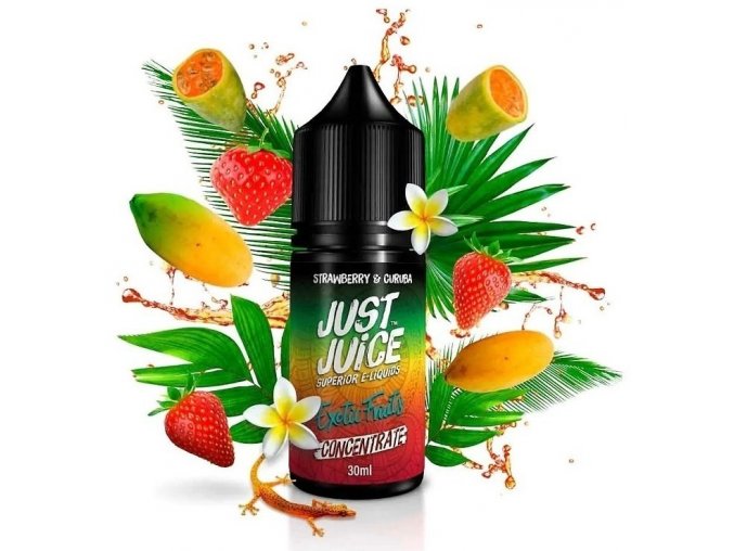 prichut just juice 30ml strawberry curuba