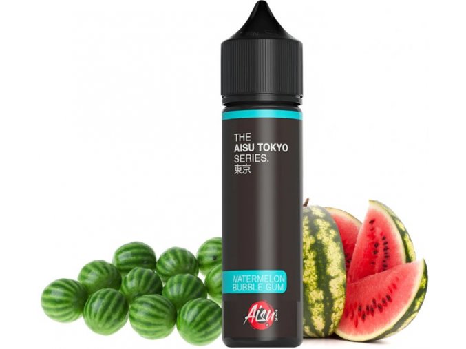 prichut zap juice shake and vape aisu tokyo watermelon bubble gum 10ml