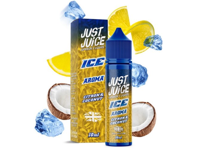 prichut just juice ice citron coconut 10ml shake and vape