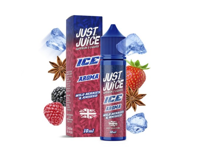 prichut just juice ice wild berries aniseed 10ml shake and vape
