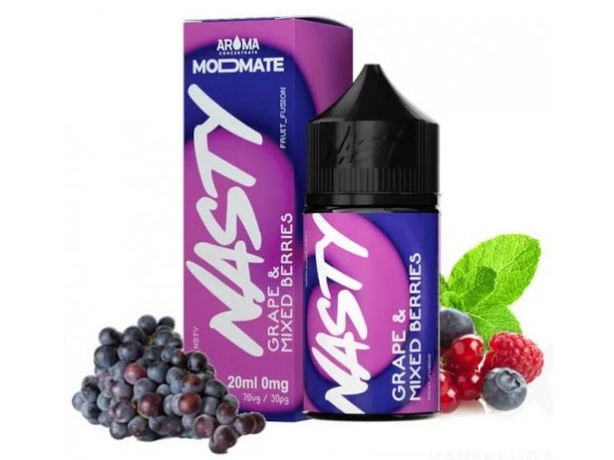 prichut nasty juice modmate grape mixed berries 20ml