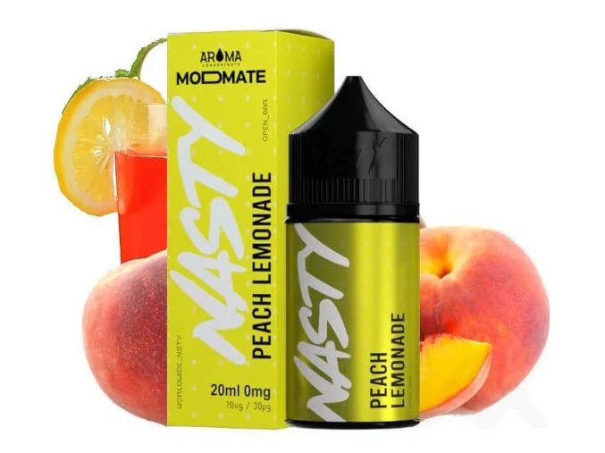 prichut nasty juice modmate peach lemonade 20ml