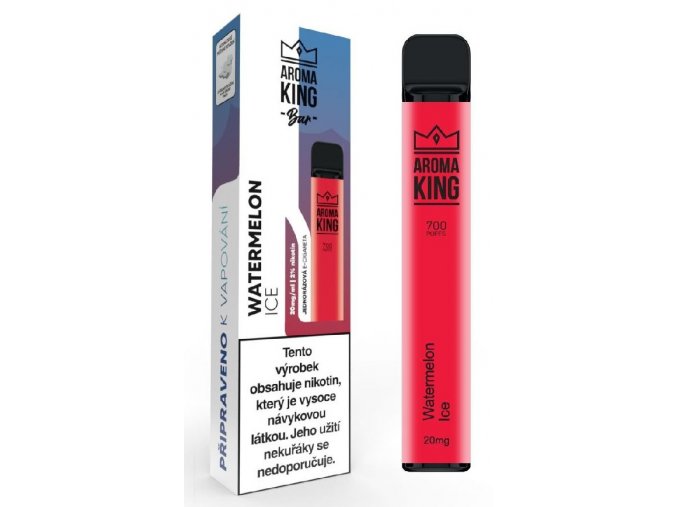 jednorazova e cigareta aroma king classic watermelon ice 20mg