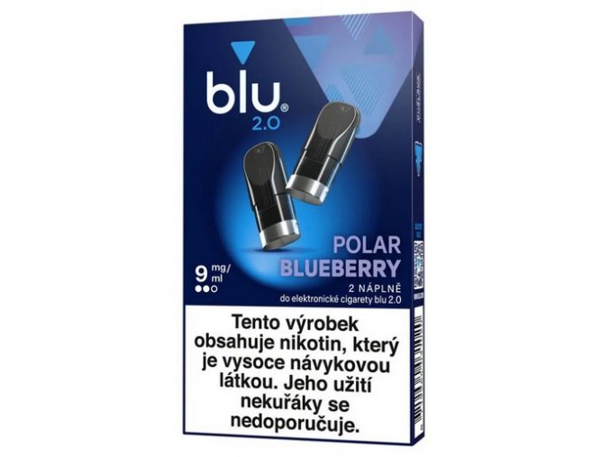napln blu 2 0 polar blueberry 9mg 2ks
