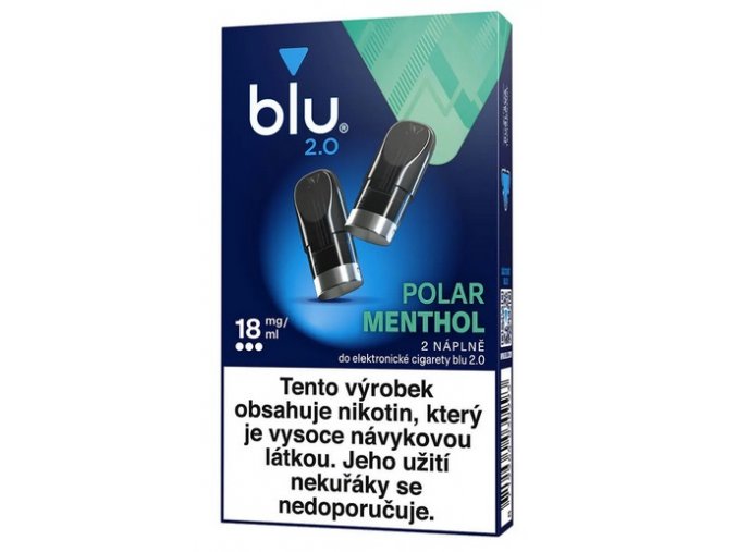 napln blu 2 0 polar menthol 18mg 2ks