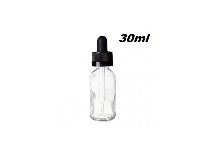 sklenena lahvicka s kapatkem 30ml