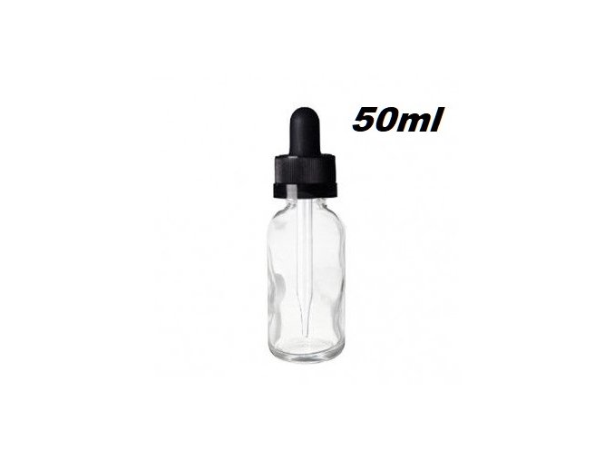 sklenena lahvicka s kapatkem 50ml