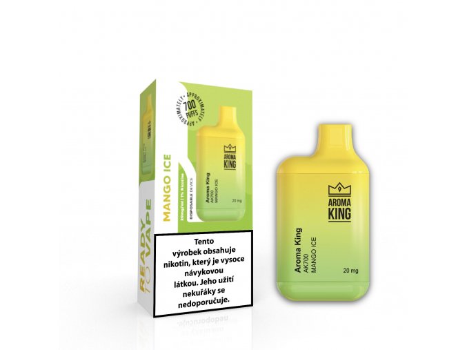 jednorazova e cigareta aroma king mini mango ice 20mg