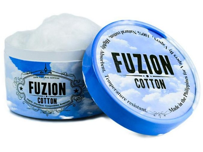 fuzion cotton organicka bavlna pro elektronicke cigarety