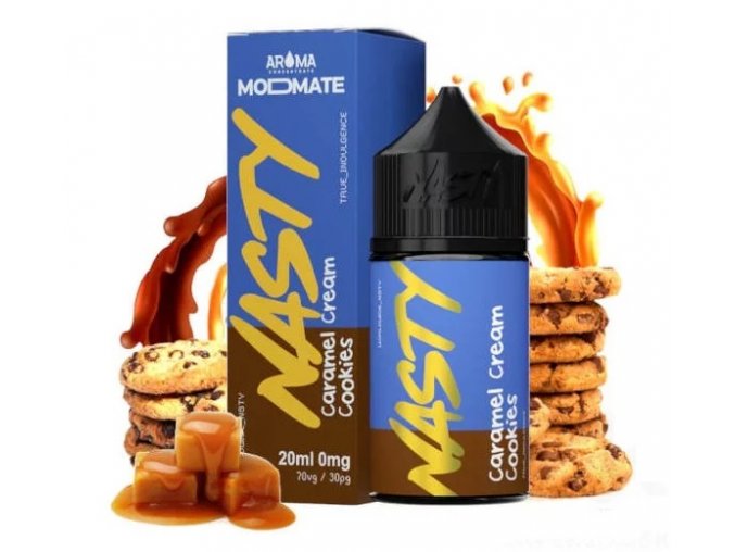 prichut nasty juice modmate caramel cream cookies 20ml