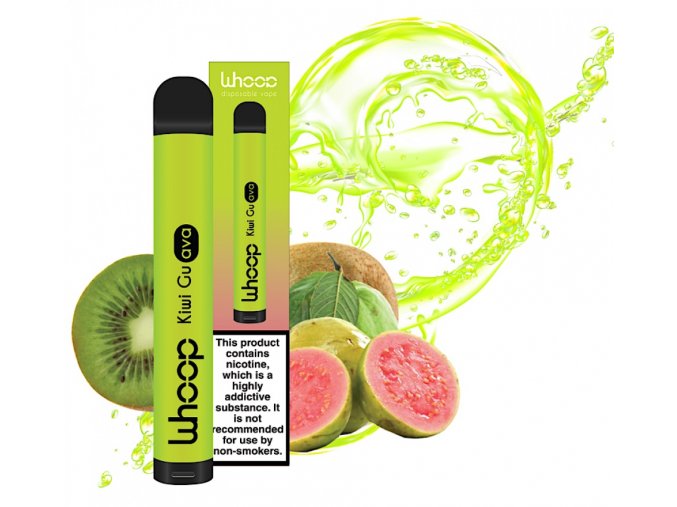 jednorazova e cigareta whoop kiwi guava 20mg