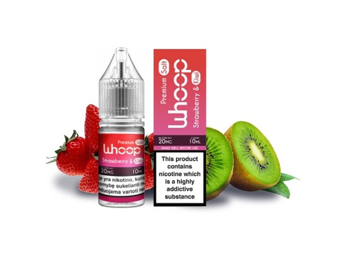 e liquidy whoop salt strawberry kiwi 20mg pg50 vg50 10ml