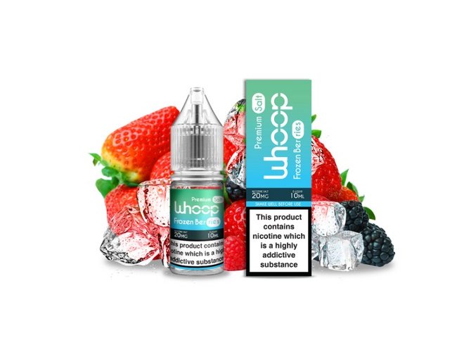 e liquidy whoop salt frozen berries 20mg pg50 vg50 10ml