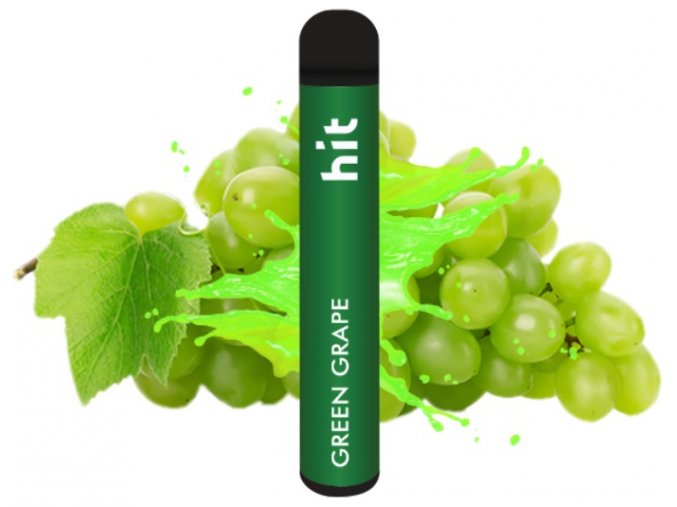 jednorazova e cigareta hit green grape 20mg