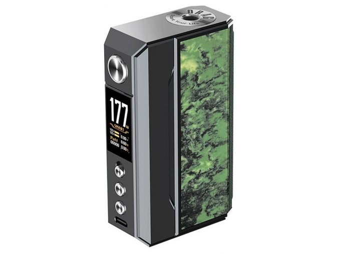 voopoo drag 4 mod gun metal forest green 177w