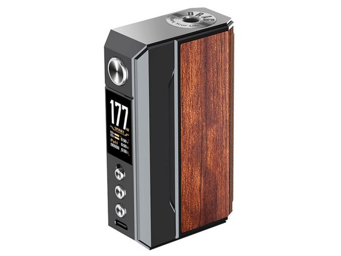 voopoo drag 4 mod gun metal rosewood 177w