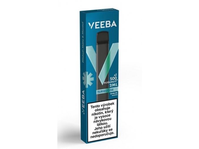 jednorazova e cigareta iqos veeba turquoise 20mg