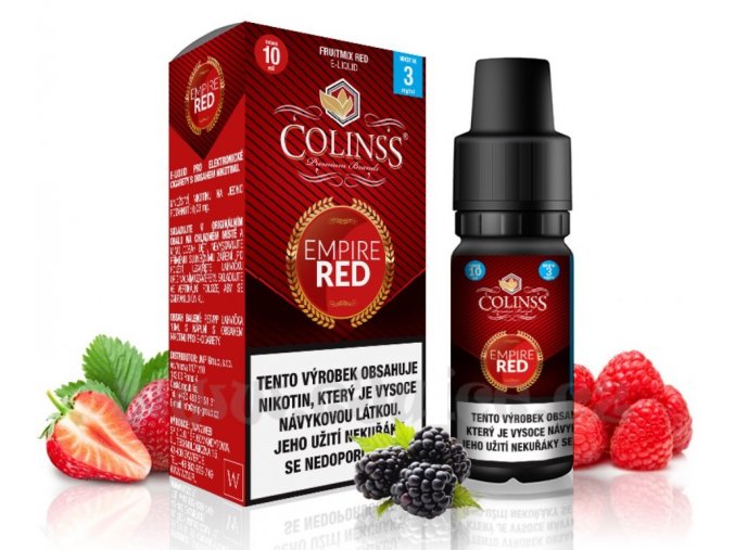 e liquid colinss empire red 10ml