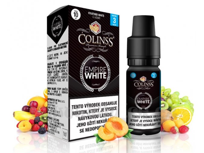 e liquid colinss empire white 10ml