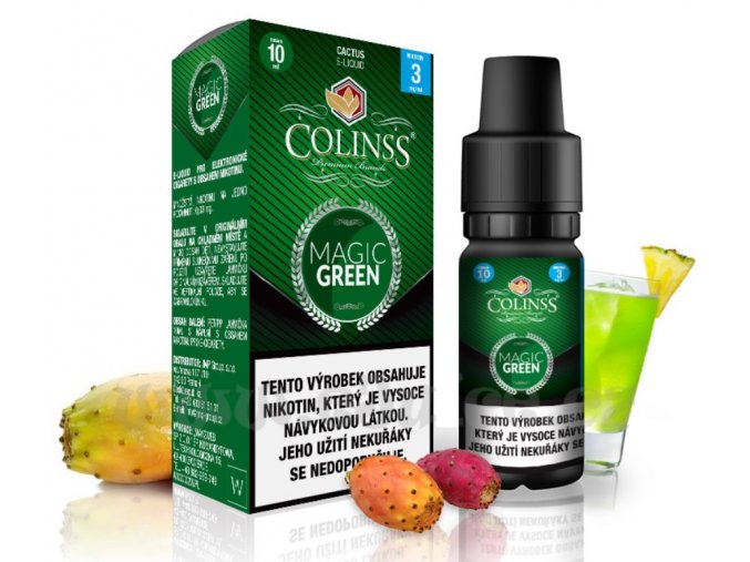 e liquid colinss magic green 10ml