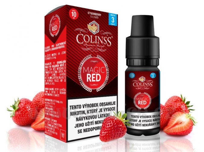 e liquid colinss magic red 10ml