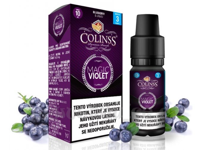 e liquid colinss magic violet 10ml