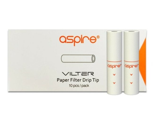 nahradni filtry aspire vilter bile white 10ks