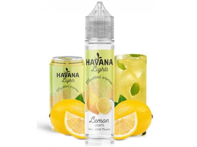 prichut havana lights shake and vape 15ml lemon