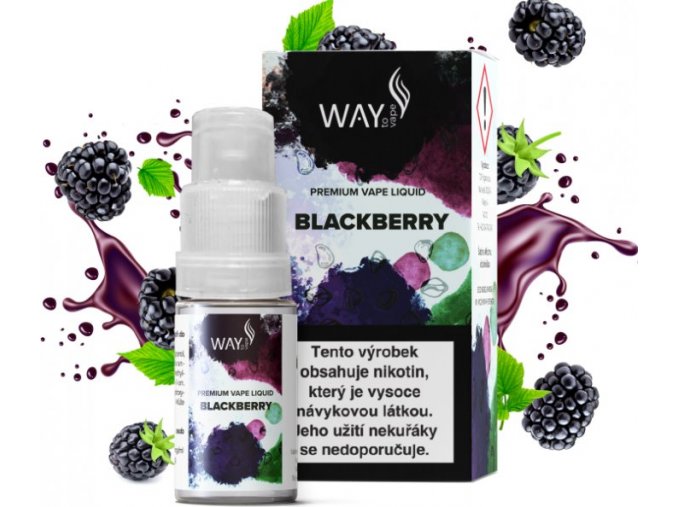 e liquid way to vape blackberry 10ml