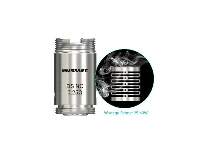 Wismec DS NC žhavící hlava 0,25ohm