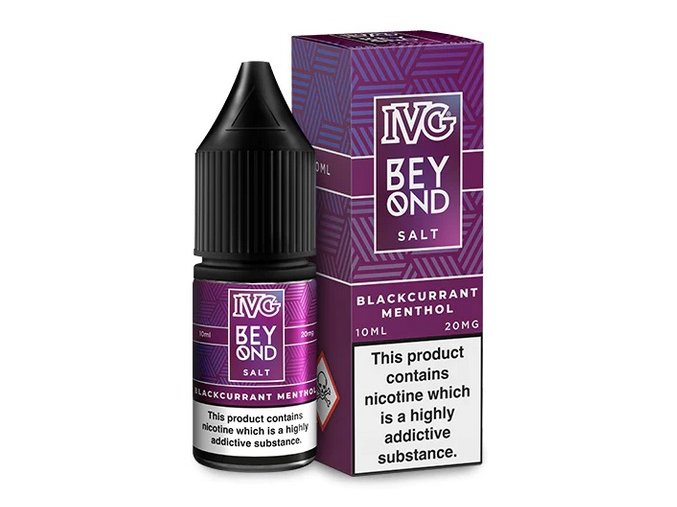 e liquid ivg beyond salt 10mg 20mg blackcurrant menthol